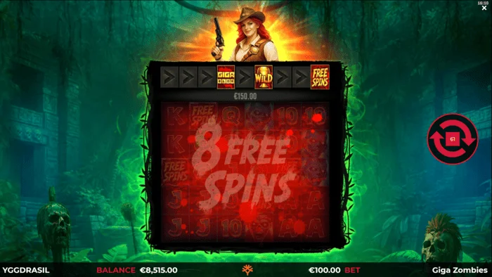 Giga Zombies - Free Spins aktiveres